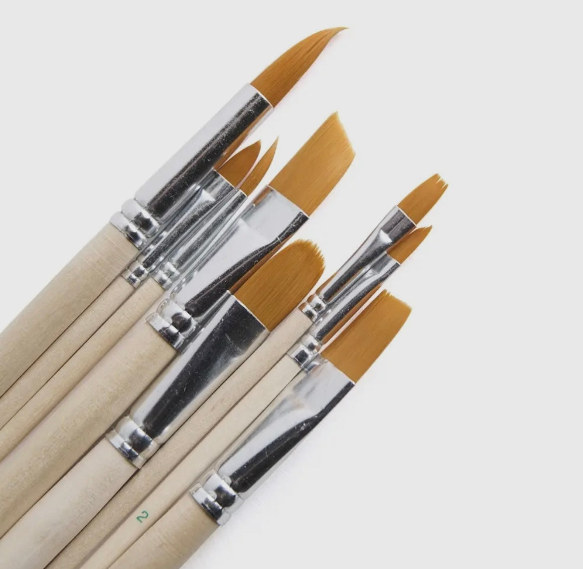 Eco-Paint Brush Set