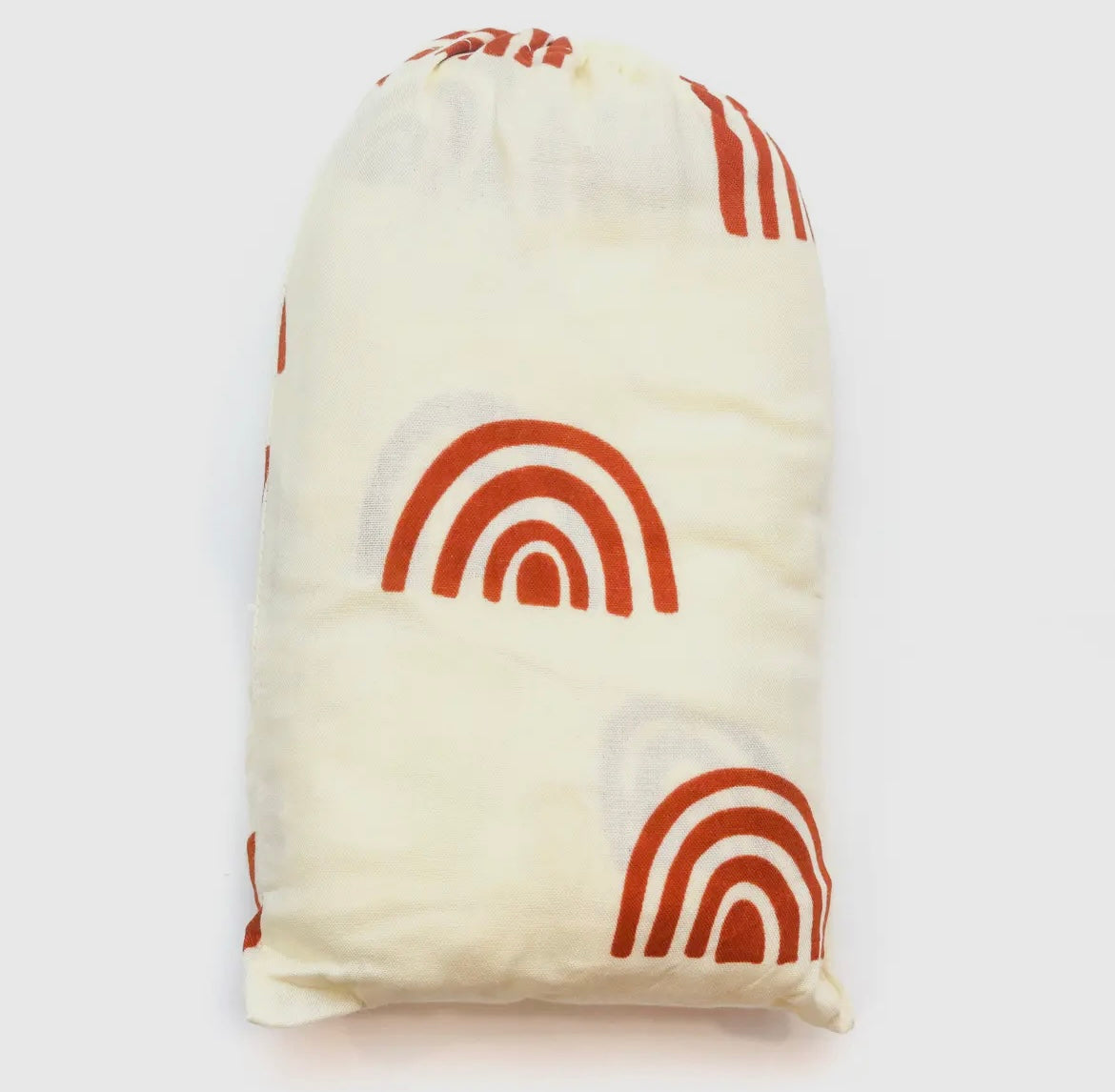 Retro Rainbow Crib Sheet