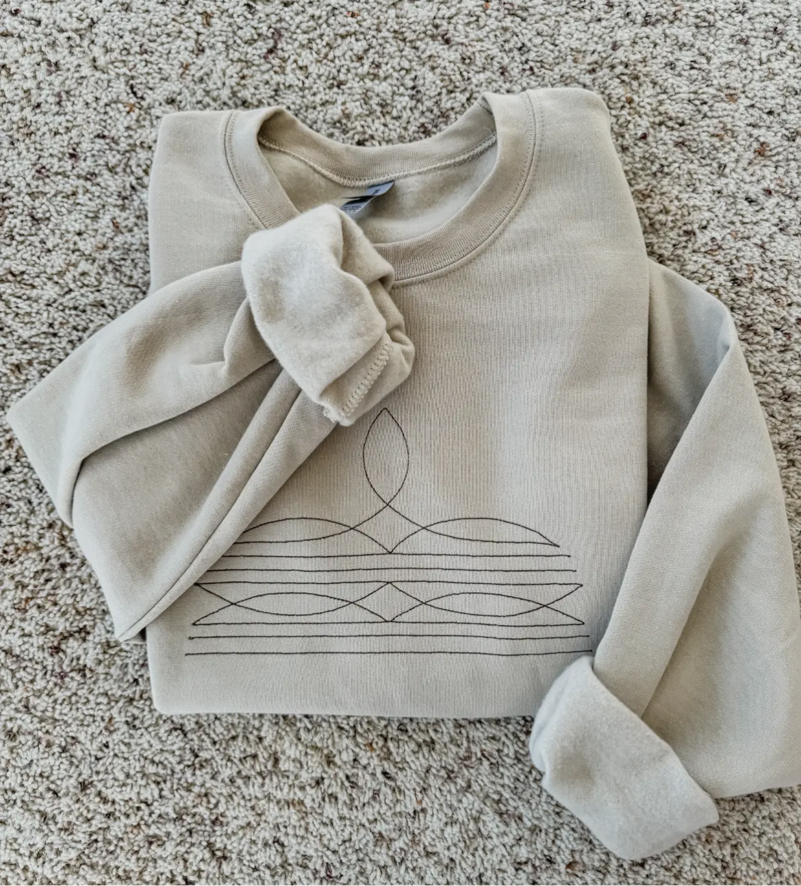 Boot Stitch Crewneck