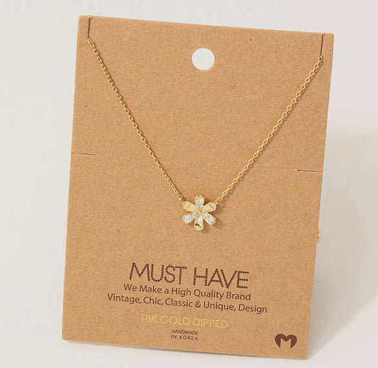 Dainty Daisy Necklace